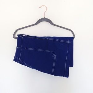Women's Wild Fable Dark Blue Utility Skirt Size 8